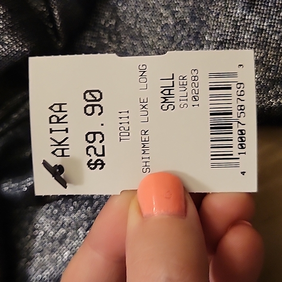 NWOT Turtleneck shimmer top - Picture 5 of 5